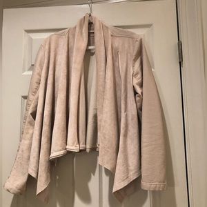 Blank NYC Suede/leather jacket